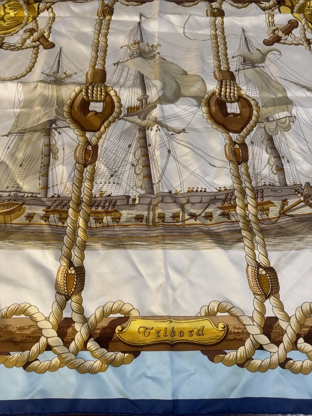 Hermes Paris silk scarf